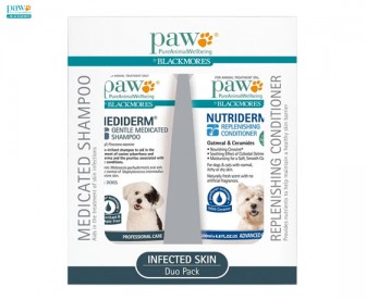 Blackmores Paw 澳佳宝 宠物系列 狗狗抗感染洗护套装(医用洗发露+温和护发素)【保质期:2021.07】 Blackmores Paw 澳佳宝 宠物系列 狗狗抗感染洗护套装(医用洗发露+温和护发素)【保质期:2021.07】